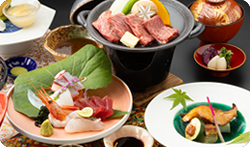 お料理から選ぶ宿泊スタイル